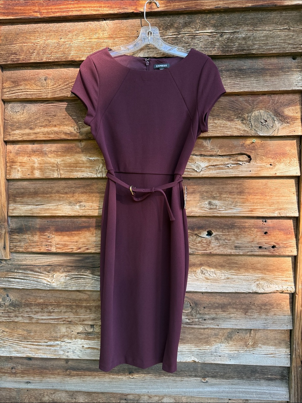 Express dress belted
